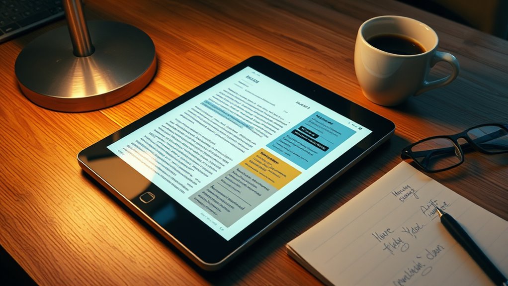 enhanced flexible reading habits