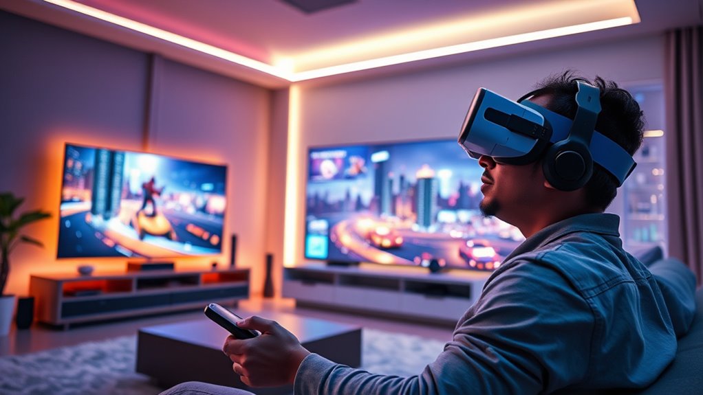 enhanced gaming and movie experience