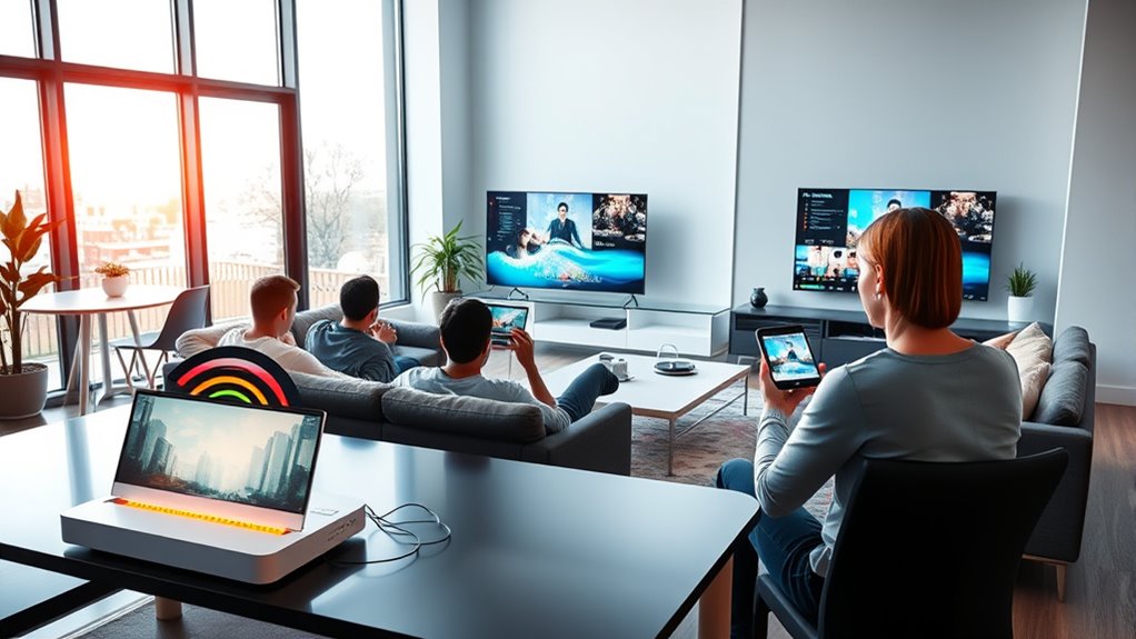 enhanced multi device network performance