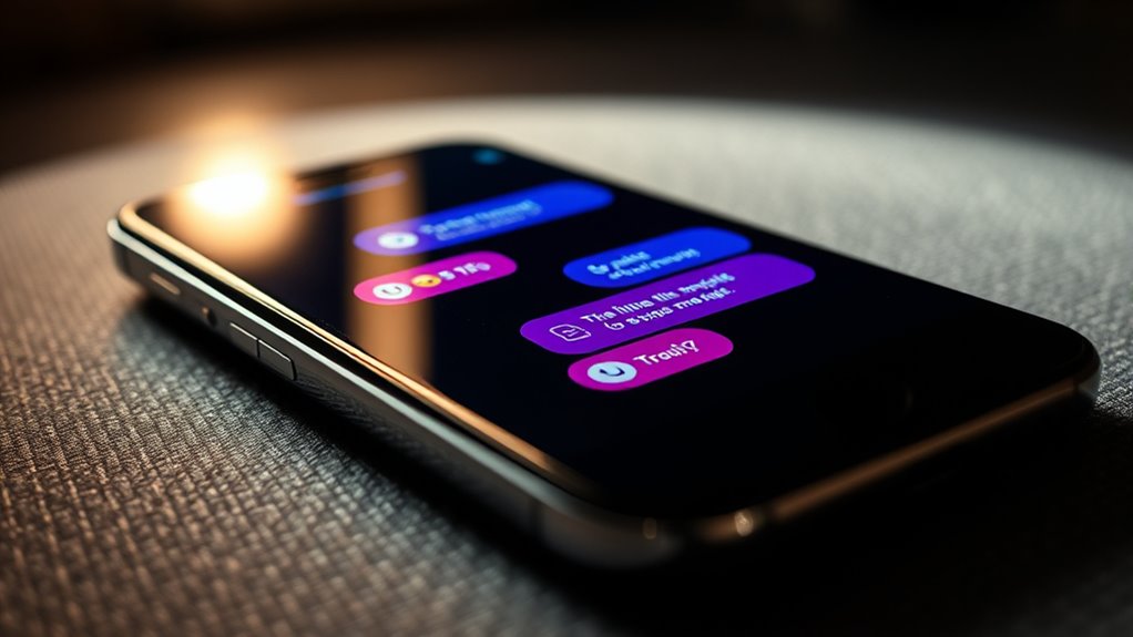 enhanced rich messaging features