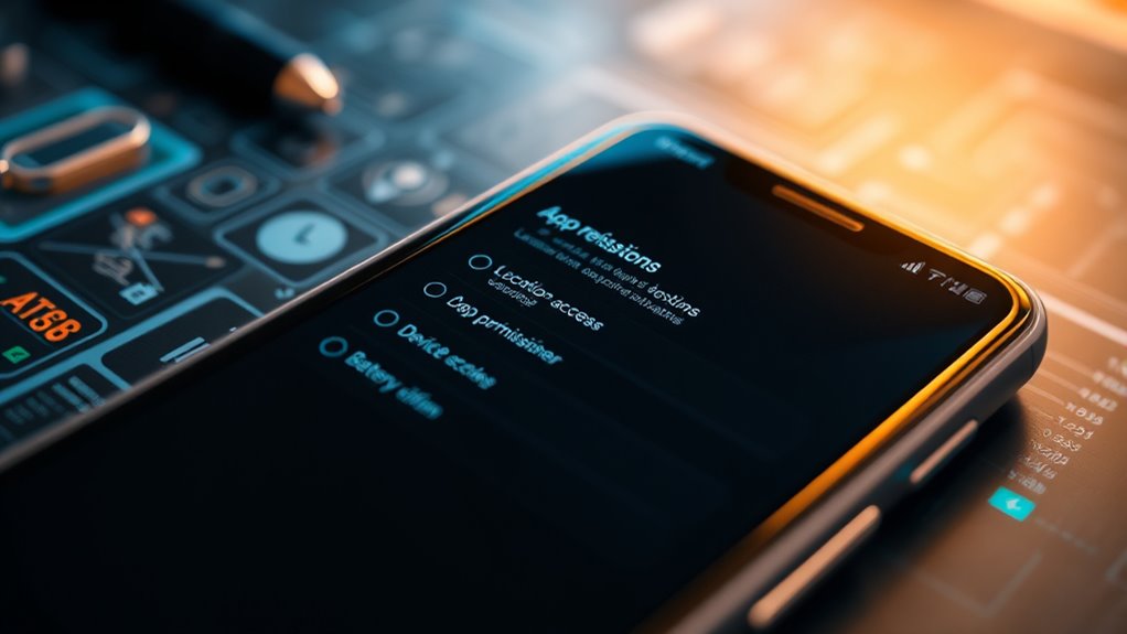 ensure anti theft permissions properly