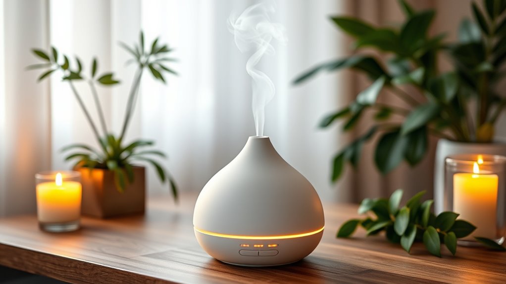 essential oil diffuser features