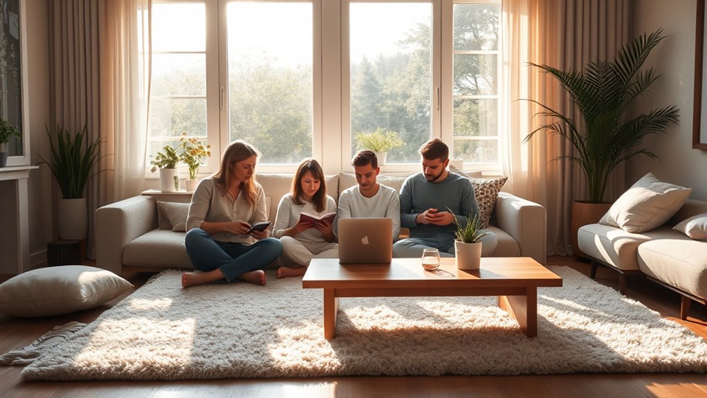 establish tech free family time