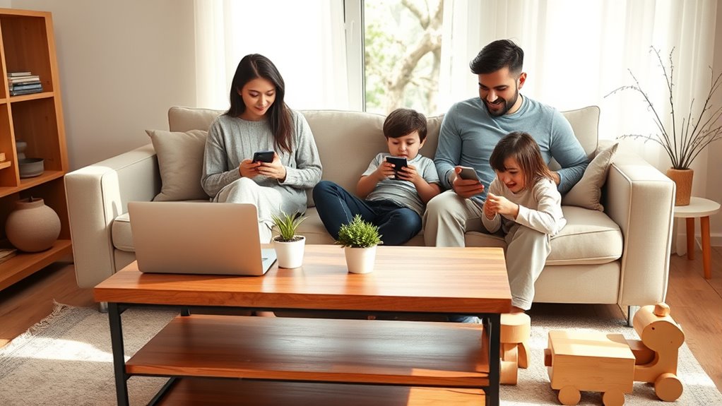 family focused digital simplicity