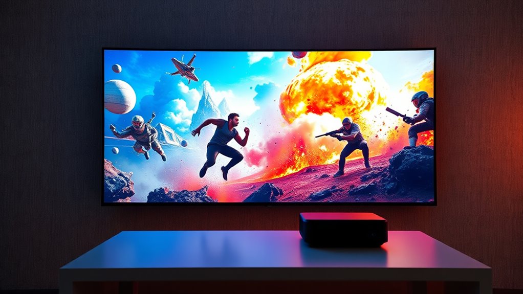 gaming projector key features