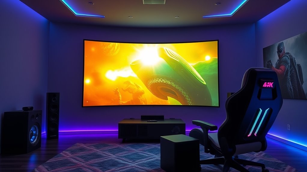 gaming projector selection criteria