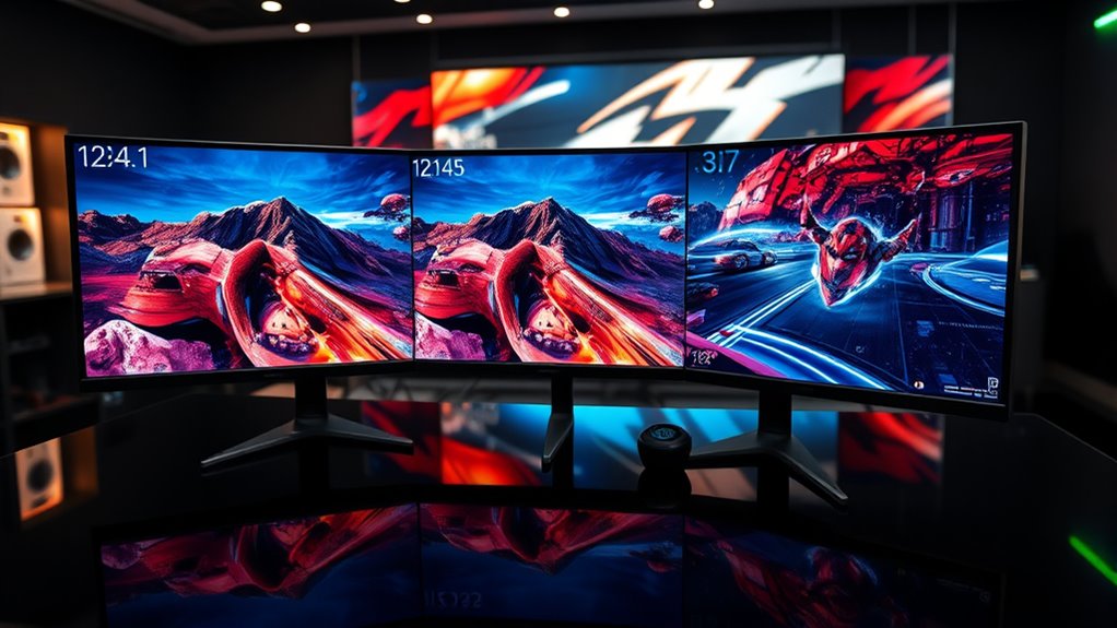 high resolution multi display management