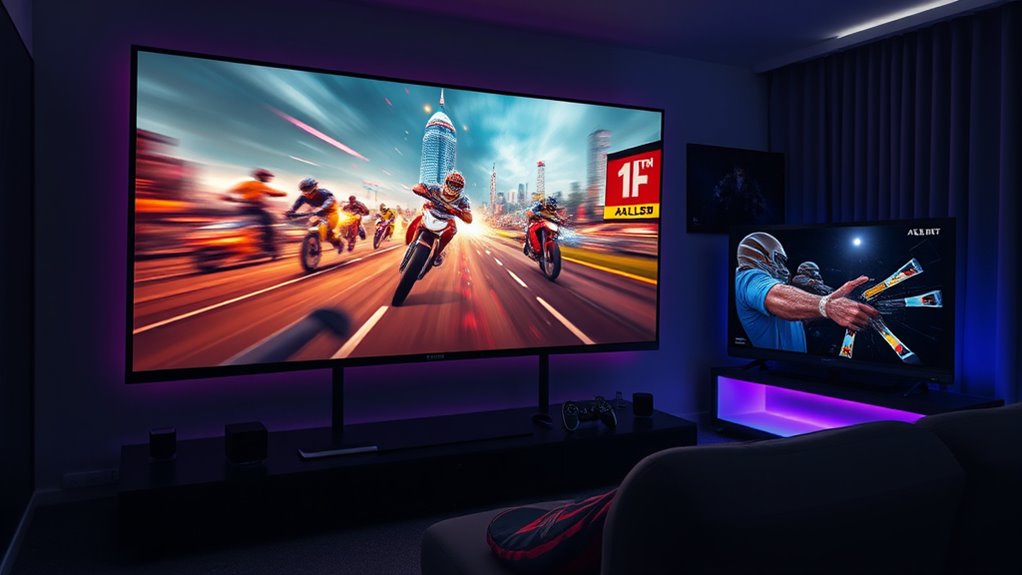 higher refresh rate enhances performance