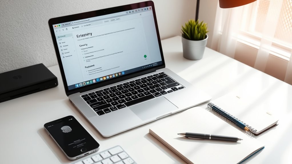 implement secure device synchronization