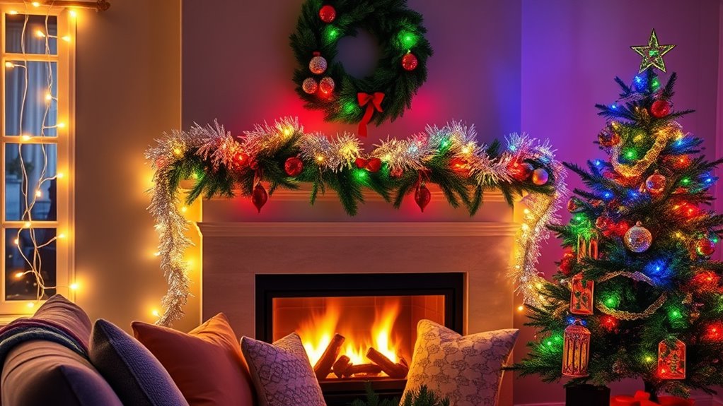 indoor holiday lighting options