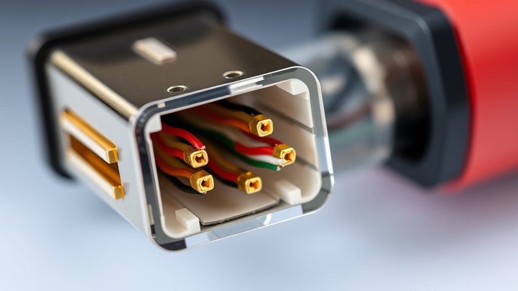 internal wiring and shielding