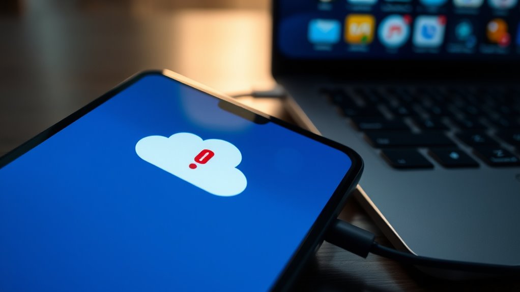 internet issues hinder cloud sync