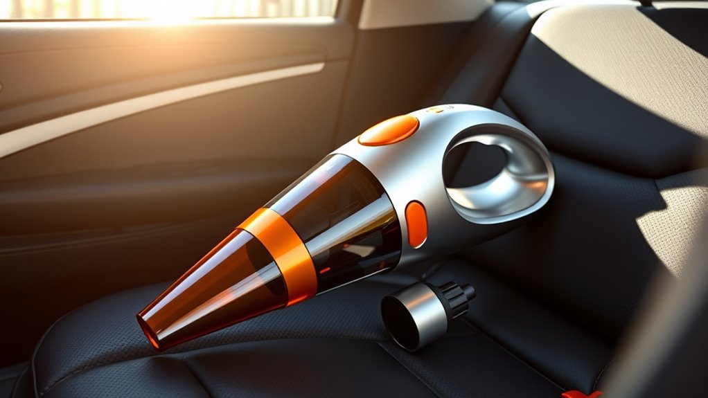 key portable car vacuum features