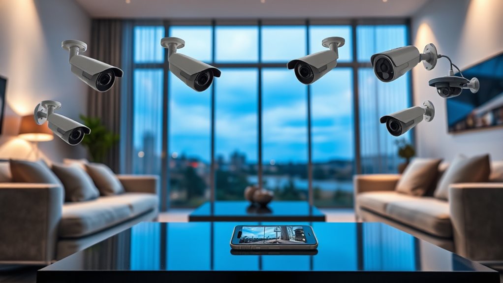 key security camera features