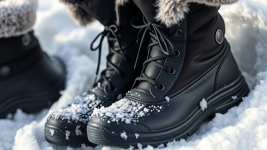 key waterproof winter boot factors
