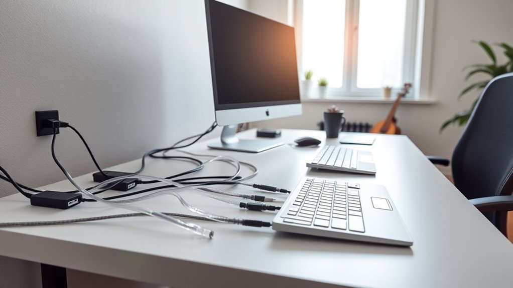 label color document cables