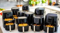 large family air fryers