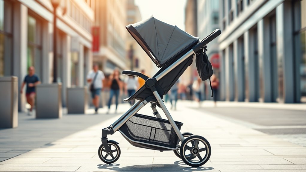 lightweight compact travel stroller
