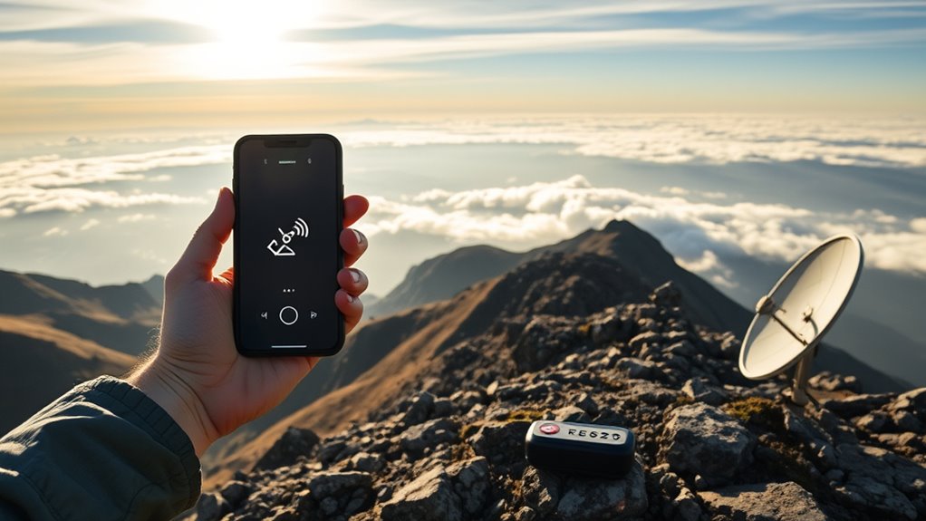 limited satellite emergency messaging