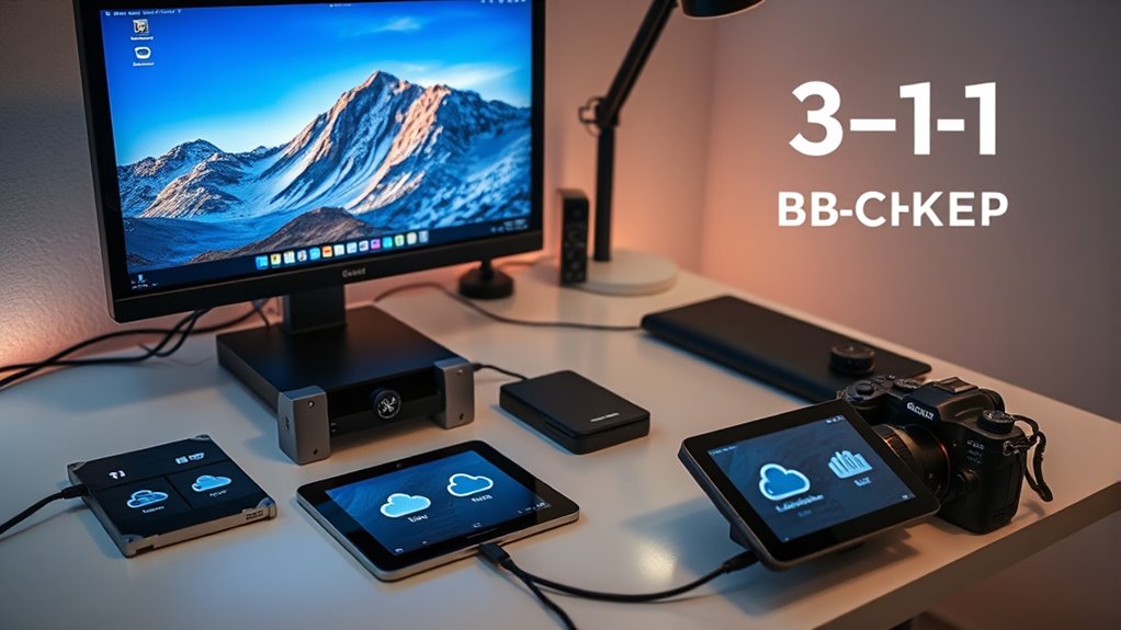 maintain multiple backup copies