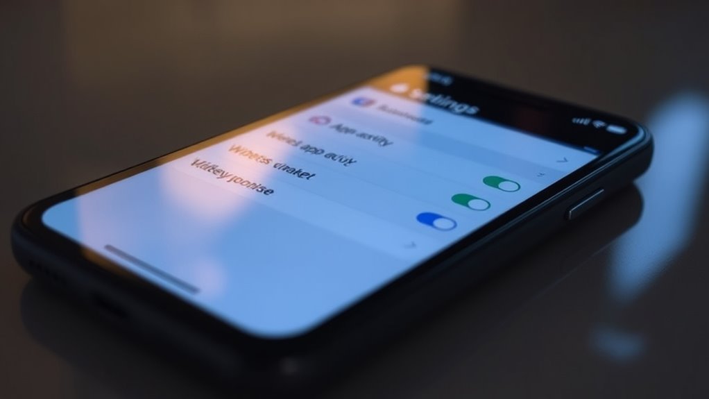 manage background app activity