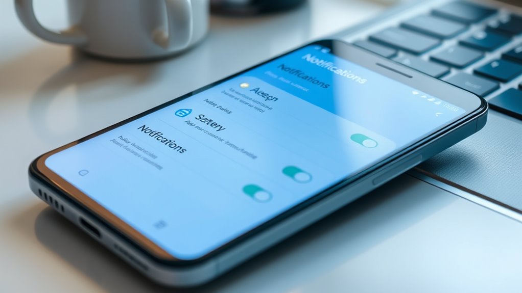 manage notifications and permissions