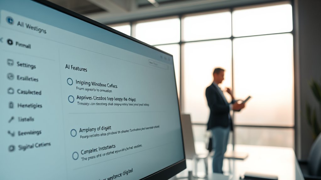 managing ai privacy settings