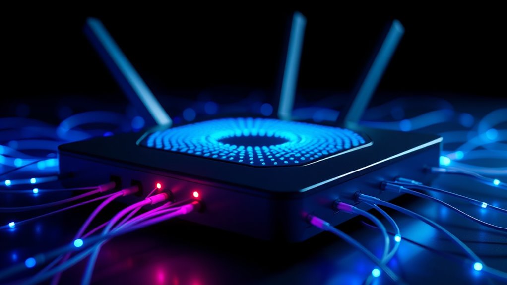 mesh network bandwidth limitations