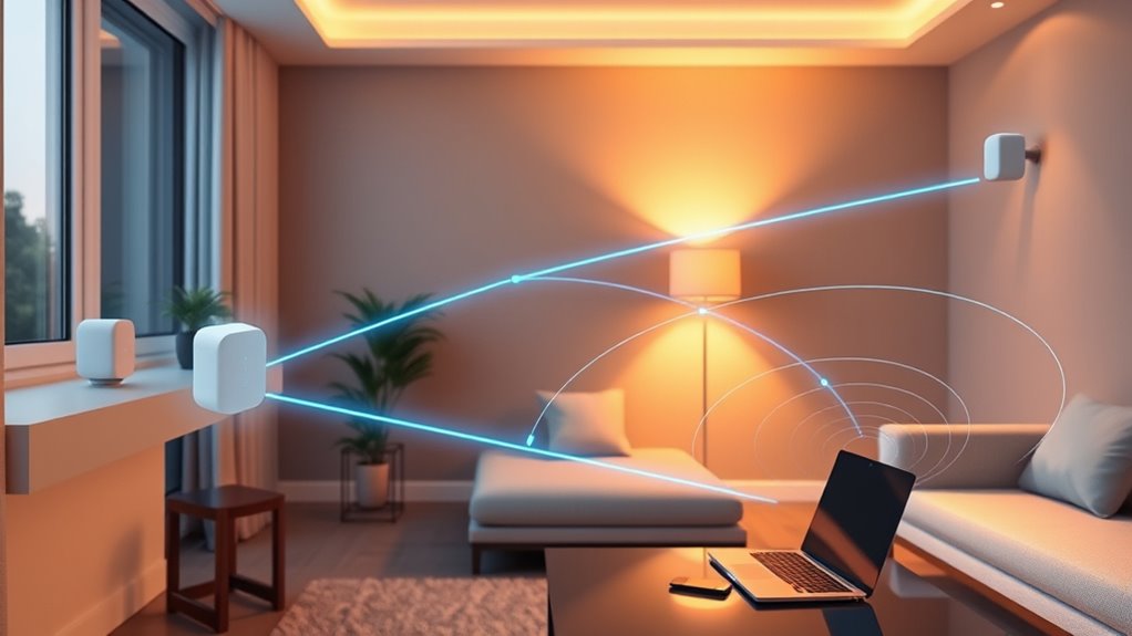 mesh network data routing