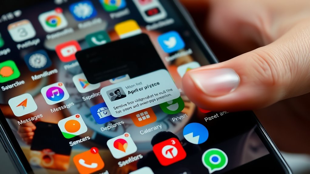 notification privacy configuration challenges
