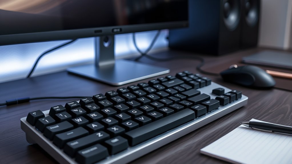 office friendly mechanical keyboard features