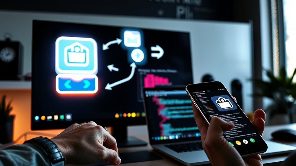 offline web app packaging