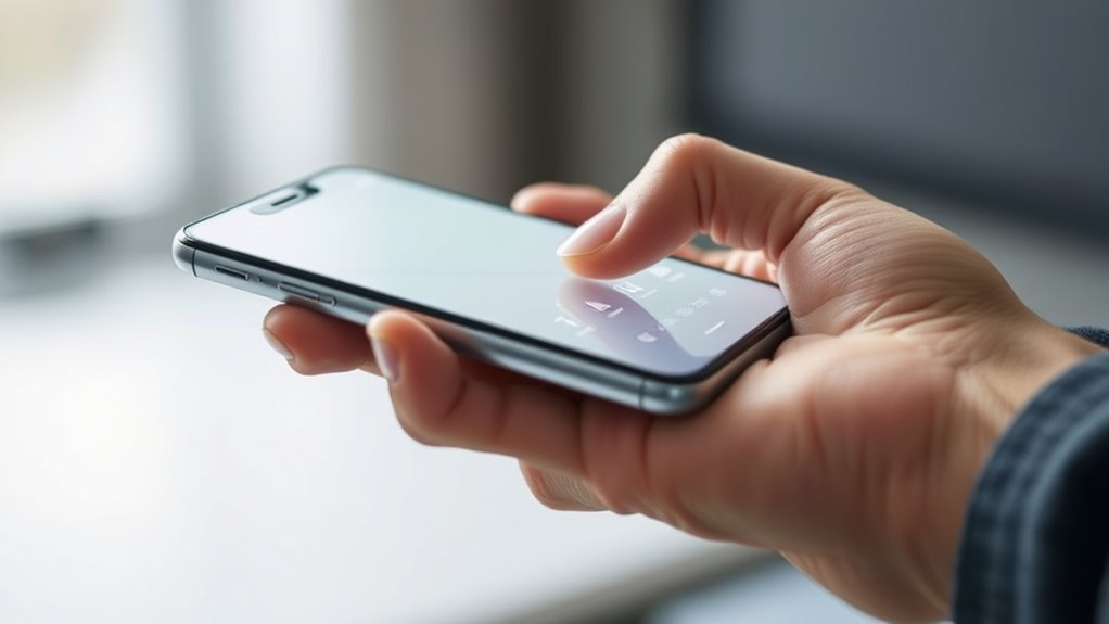 one handed phone optimization