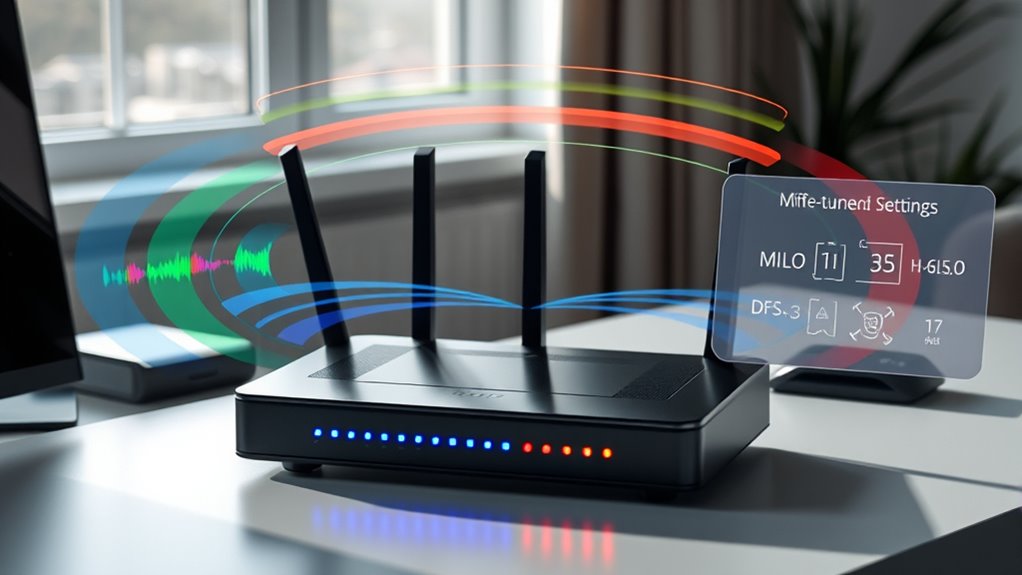 optimize wi fi channel settings