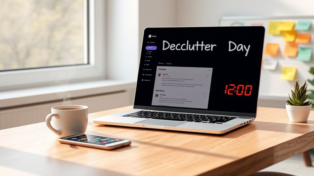 organize delete secure accounts