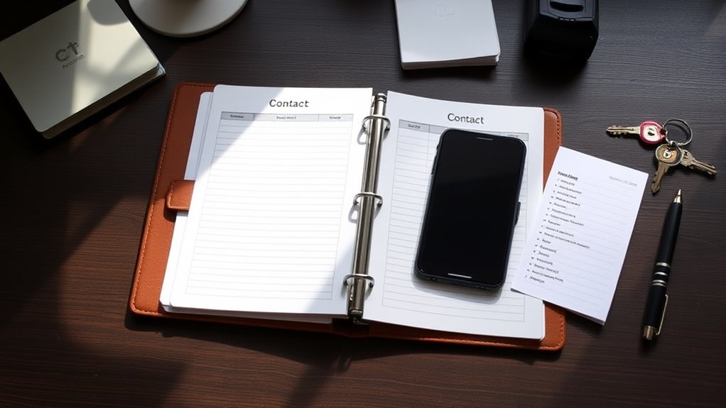 organize household tech information