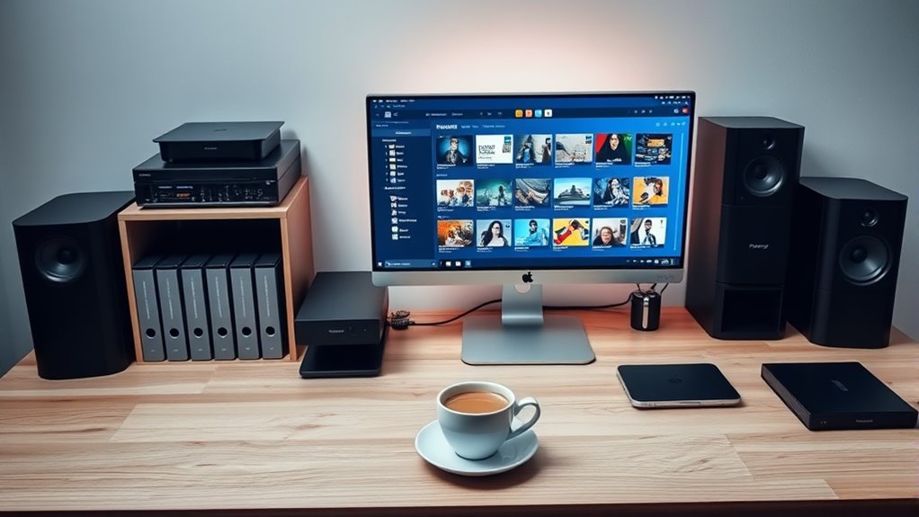 organize media with metadata
