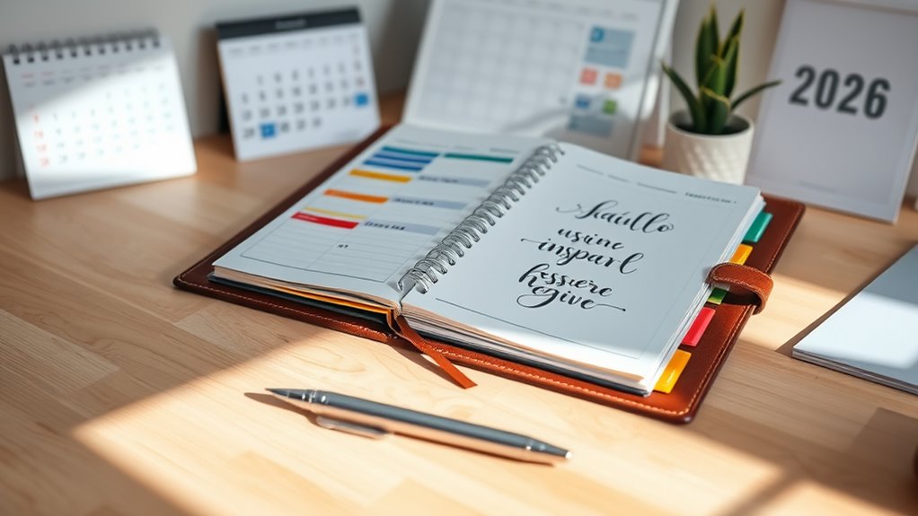 organized durable motivating planner