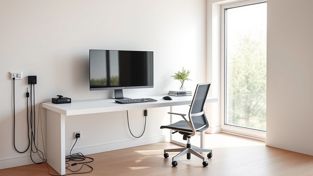 organized safe efficient workspace