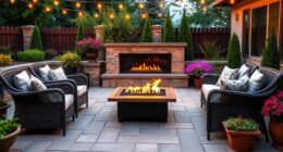 outdoor electric fireplaces guide