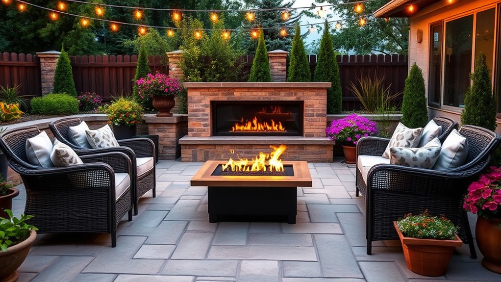 outdoor electric fireplaces guide