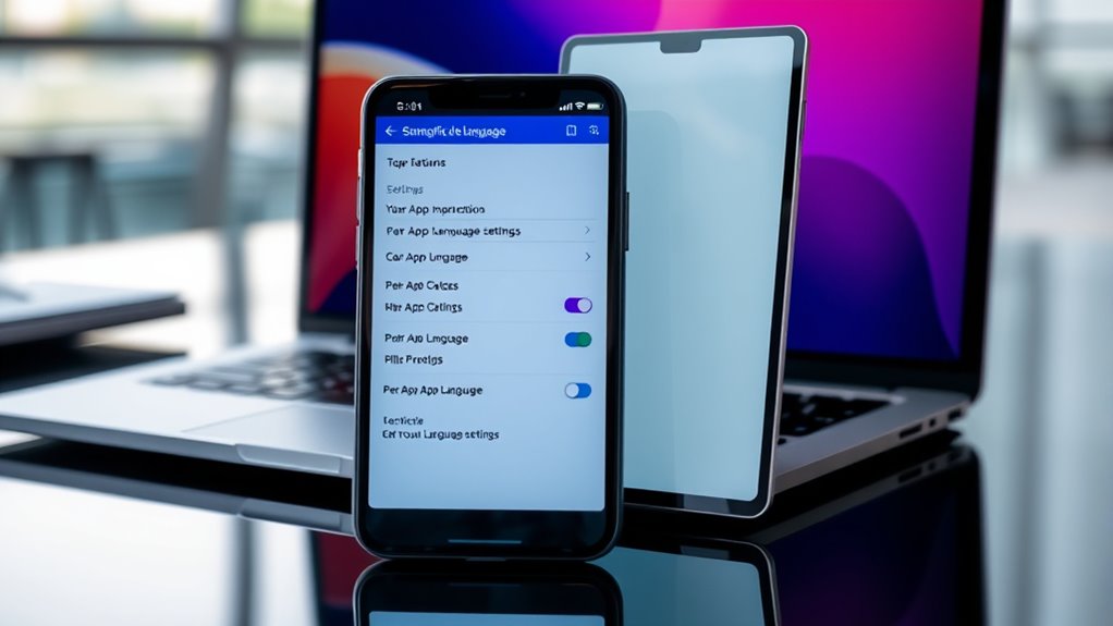 per app language customization guide