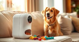 pet cameras with treat dispensers