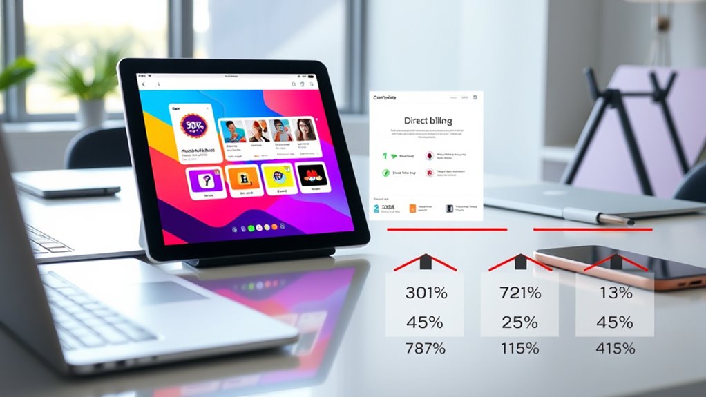 platform fees and billing options
