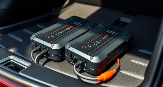 portable jump starters with compressors