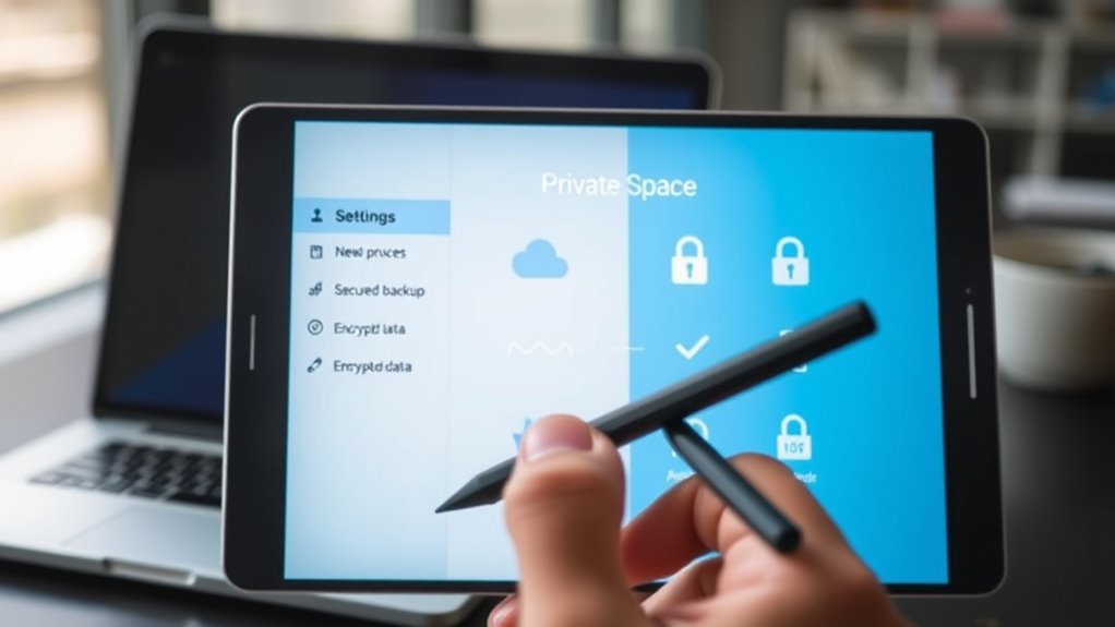 private space backup solutions