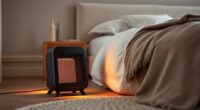 quiet portable bedroom heaters