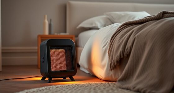 quiet portable bedroom heaters