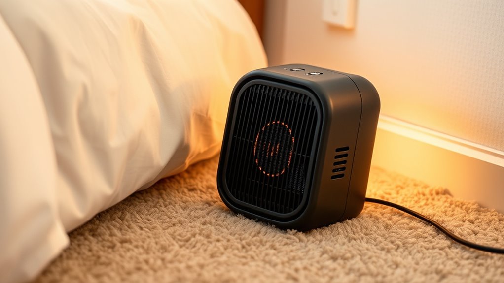 quiet safe adjustable warmth
