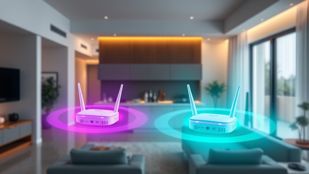 range differences and signal strength